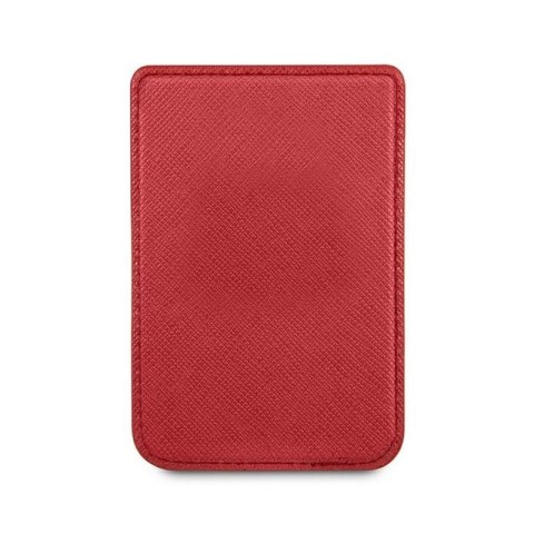 Guess Wallet Card Slot MagSafe Saffiano - Portfel magnetyczny (czerwony) Guess Wallet Card Slot MagSafe Saffiano - Portfel magnetyczny (czerwony)