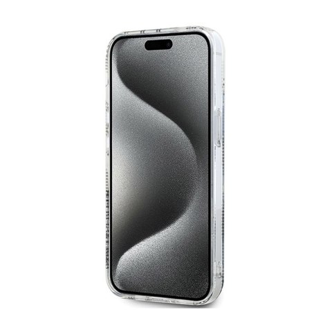 Karl Lagerfeld IML Choupette Head & Monogram - Etui iPhone 15 / 14 / 13 (przezroczysty) Karl Lagerfeld IML Choupette Head & Monogram - Etui iPhone 15 / 14 / 13 (przezroczysty)
