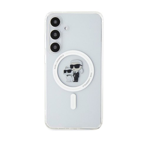 Karl Lagerfeld IML Karl & Choupette MagSafe - Etui Samsung Galaxy S24 (przezroczysty) Karl Lagerfeld IML Karl & Choupette MagSafe - Etui Samsung Galaxy S24 (przezroczysty)