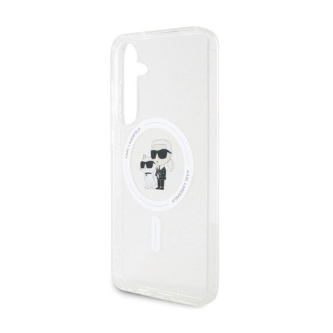 Karl Lagerfeld IML Karl & Choupette MagSafe - Etui Samsung Galaxy S24 (przezroczysty) Karl Lagerfeld IML Karl & Choupette MagSafe - Etui Samsung Galaxy S24 (przezroczysty)