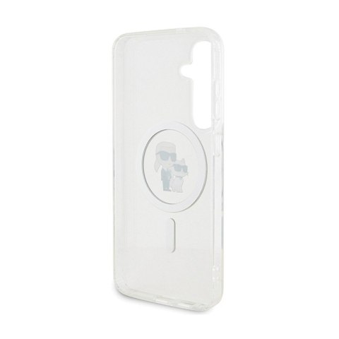 Karl Lagerfeld IML Karl & Choupette MagSafe - Etui Samsung Galaxy S24 (przezroczysty) Karl Lagerfeld IML Karl & Choupette MagSafe - Etui Samsung Galaxy S24 (przezroczysty)
