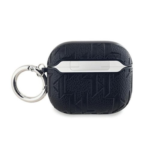 Karl Lagerfeld Monogram Karl & Choupette Head - Etui AirPods 3 (czarny) Karl Lagerfeld Monogram Karl & Choupette Head - Etui AirPods 3 (czarny)