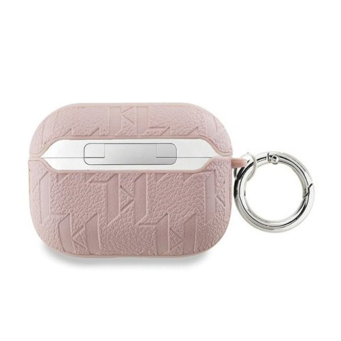 Karl Lagerfeld Monogram Karl Head - Etui AirPods Pro 2 (różowy) Karl Lagerfeld Monogram Karl Head - Etui AirPods Pro 2 (różowy)