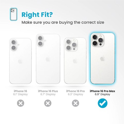 Speck Presidio2 Pro ClickLock & MagSafe - Etui iPhone 16 Pro Max (Coastal Blue / Dust Grey / White) Speck Presidio2 Pro ClickLock & MagSafe - Etui iPhone 16 Pro Max (Coastal Blue / Dust Grey / White)