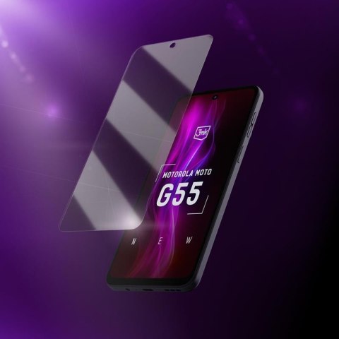 3mk FlexibleGlass - Szkło hybrydowe do Motorola Moto G55 5G 3mk FlexibleGlass - Szkło hybrydowe do Motorola Moto G55 5G
