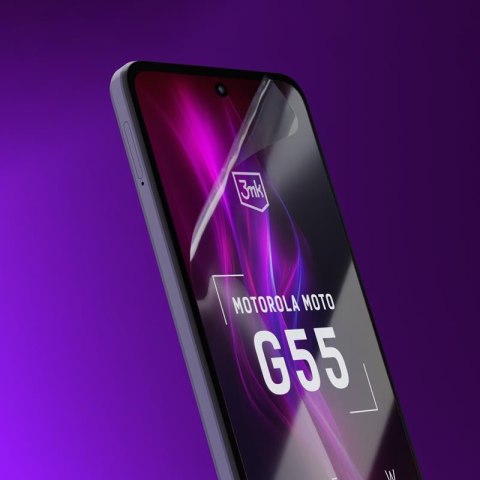 3mk FlexibleGlass - Szkło hybrydowe do Motorola Moto G55 5G 3mk FlexibleGlass - Szkło hybrydowe do Motorola Moto G55 5G