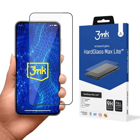 3mk HardGlass Max Lite - Szkło hartowane do Samsung Galaxy S24+ (Czarny) 3mk HardGlass Max Lite - Szkło hartowane do Samsung Galaxy S24+ (Czarny)