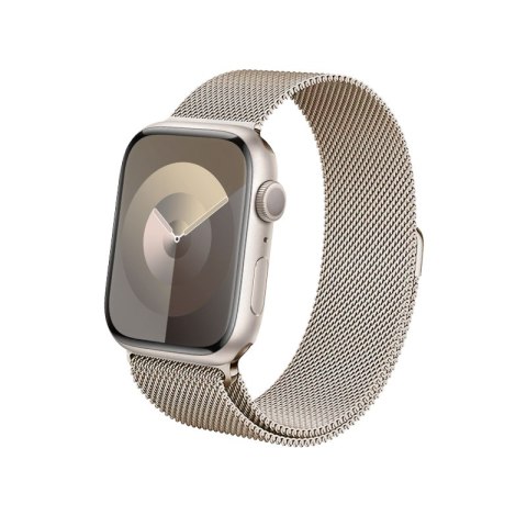 Crong Milano Steel - Pasek ze stali nierdzewnej do Apple Watch 44/45/46/49 mm (szampański) Crong Milano Steel - Pasek ze stali nierdzewnej do Apple Watch 44/45/46/49 mm (szampański)