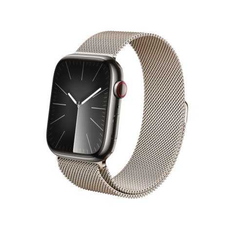Crong Milano Steel - Pasek ze stali nierdzewnej do Apple Watch 44/45/46/49 mm (szampański) Crong Milano Steel - Pasek ze stali nierdzewnej do Apple Watch 44/45/46/49 mm (szampański)