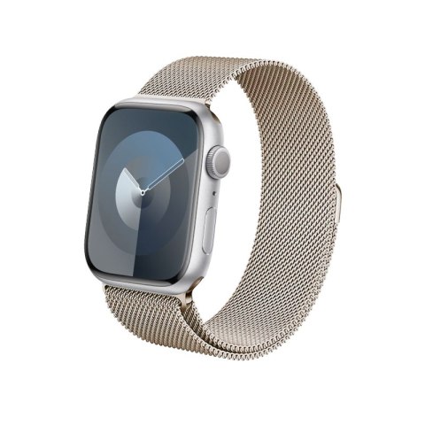 Crong Milano Steel - Pasek ze stali nierdzewnej do Apple Watch 44/45/46/49 mm (szampański) Crong Milano Steel - Pasek ze stali nierdzewnej do Apple Watch 44/45/46/49 mm (szampański)