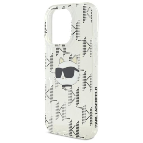 Karl Lagerfeld IML Choupette Head Electroplated - Etui iPhone 16 Pro Max (przezroczysty) Karl Lagerfeld IML Choupette Head Electroplated - Etui iPhone 16 Pro Max (przezroczysty)