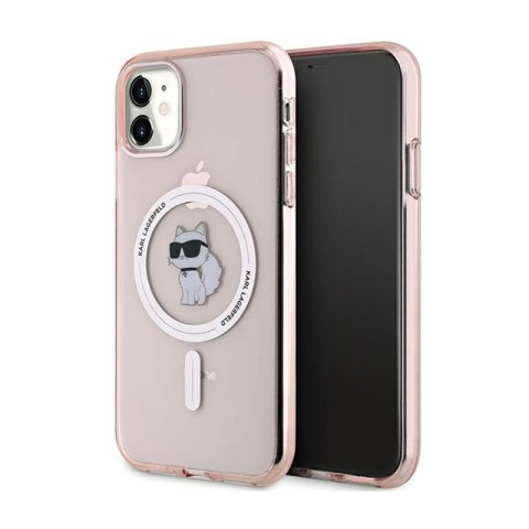 Karl Lagerfeld IML Choupette MagSafe - Etui iPhone 11 (różowy) Karl Lagerfeld IML Choupette MagSafe - Etui iPhone 11 (różowy)