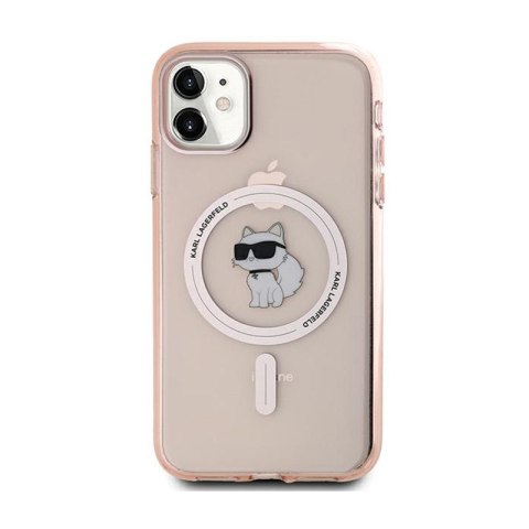 Karl Lagerfeld IML Choupette MagSafe - Etui iPhone 11 (różowy) Karl Lagerfeld IML Choupette MagSafe - Etui iPhone 11 (różowy)