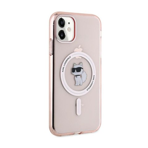 Karl Lagerfeld IML Choupette MagSafe - Etui iPhone 11 (różowy) Karl Lagerfeld IML Choupette MagSafe - Etui iPhone 11 (różowy)