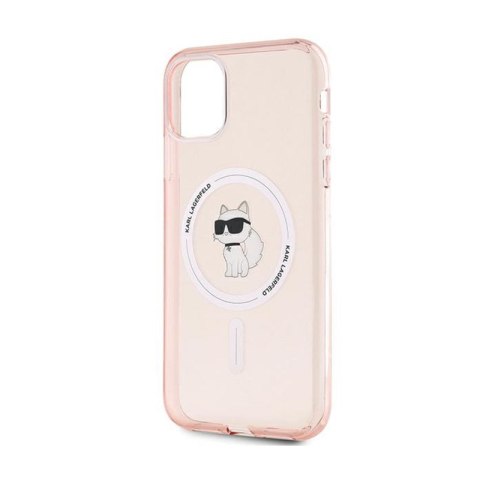 Karl Lagerfeld IML Choupette MagSafe - Etui iPhone 11 (różowy) Karl Lagerfeld IML Choupette MagSafe - Etui iPhone 11 (różowy)