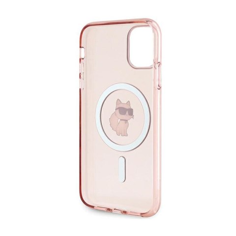 Karl Lagerfeld IML Choupette MagSafe - Etui iPhone 11 (różowy) Karl Lagerfeld IML Choupette MagSafe - Etui iPhone 11 (różowy)