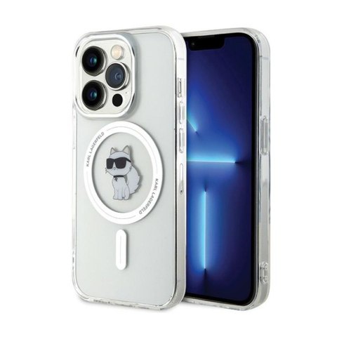 Karl Lagerfeld IML Choupette MagSafe - Etui iPhone 14 Pro (przezroczysty) Karl Lagerfeld IML Choupette MagSafe - Etui iPhone 14 Pro (przezroczysty)
