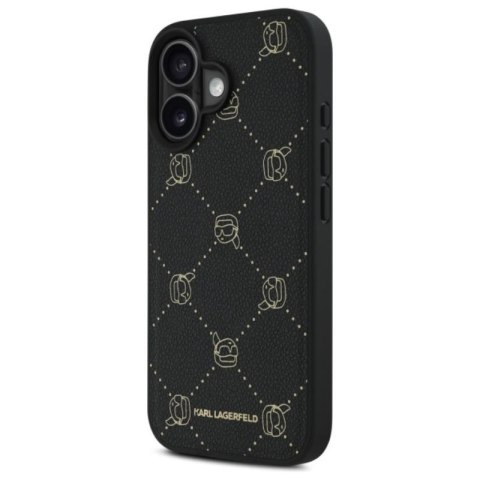 Karl Lagerfeld MagSafe Karl Head - Etui iPhone 16 (czarny) Karl Lagerfeld MagSafe Karl Head - Etui iPhone 16 (czarny)