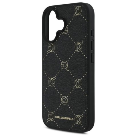 Karl Lagerfeld MagSafe Karl Head - Etui iPhone 16 (czarny) Karl Lagerfeld MagSafe Karl Head - Etui iPhone 16 (czarny)