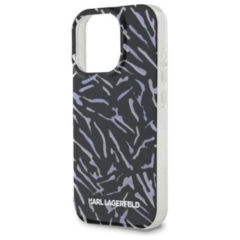 Karl Lagerfeld Zebra With Cord - Etui iPhone 16 Pro Max (fioletowy) Karl Lagerfeld Zebra With Cord - Etui iPhone 16 Pro Max (fioletowy)
