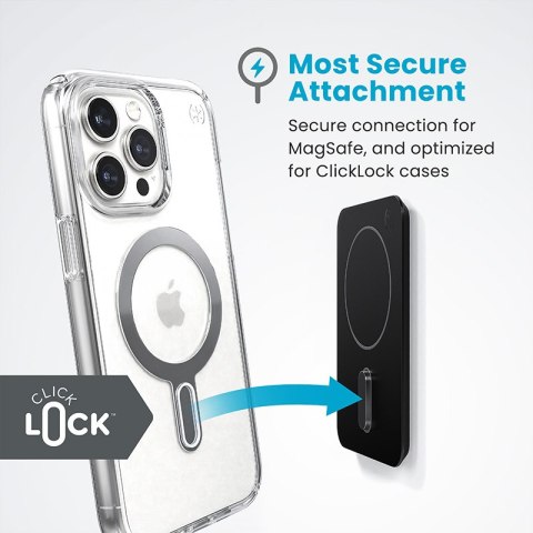 Speck Everywhere Mount + ClickLock - Uchwyt magnetyczny MagSafe (czarny) Speck Everywhere Mount + ClickLock - Uchwyt magnetyczny MagSafe (czarny)