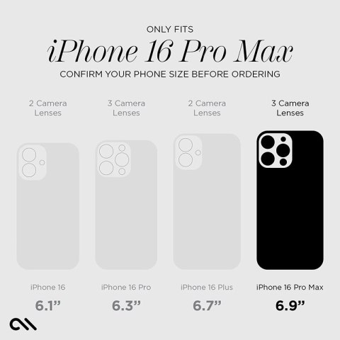 Case-Mate Karat MagSafe - Etui iPhone 16 Pro Max (Holographic Soap Bubble) Case-Mate Karat MagSafe - Etui iPhone 16 Pro Max (Holographic Soap Bubble)