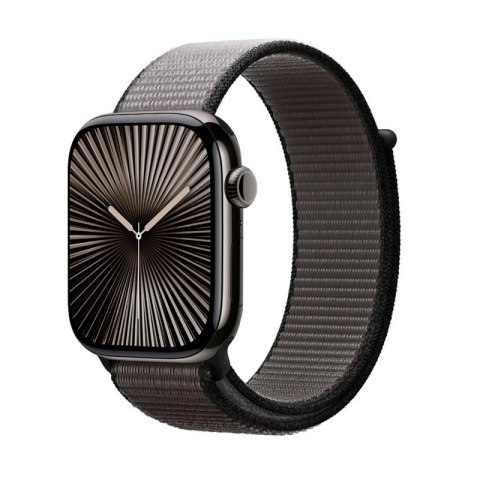 Crong Nylon - Pasek sportowy do Apple Watch 44/45/46/49 mm (Night Grey) Crong Nylon - Pasek sportowy do Apple Watch 44/45/46/49 mm (Night Grey)