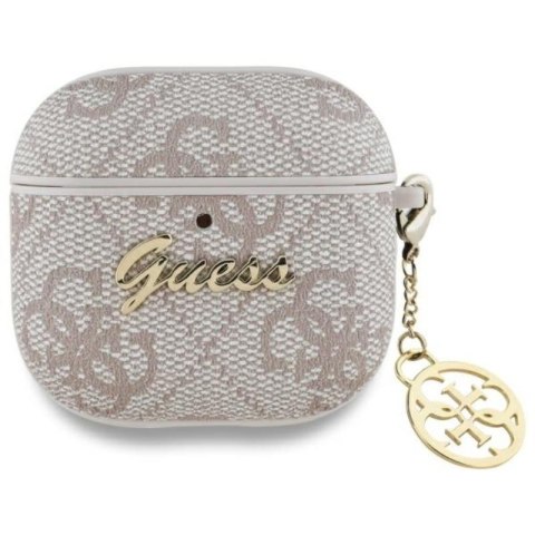 Guess 4G Charm Collection - Etui AirPods 4 (różowy) Guess 4G Charm Collection - Etui AirPods 4 (różowy)