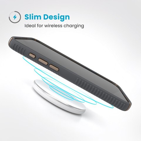 Speck Presidio2 Grip - Etui iPhone 16 Pro Max (Charcoal Grey / Cool Bronze / White) Speck Presidio2 Grip - Etui iPhone 16 Pro Max (Charcoal Grey / Cool Bronze / White)