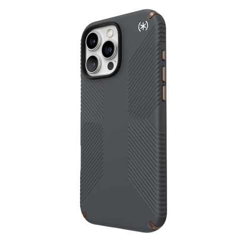 Speck Presidio2 Grip - Etui iPhone 16 Pro Max (Charcoal Grey / Cool Bronze / White) Speck Presidio2 Grip - Etui iPhone 16 Pro Max (Charcoal Grey / Cool Bronze / White)