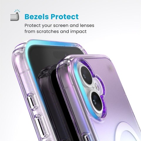 Speck Presidio2 Lux MagSafe - Etui iPhone 16 Plus (Amazing Purple / Clear) Speck Presidio2 Lux MagSafe - Etui iPhone 16 Plus (Amazing Purple / Clear)