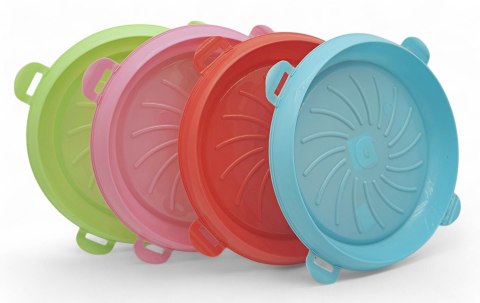 PLASTIKOWY ZAMYKANY POJEMNIK NA CIASTO 31x12cm