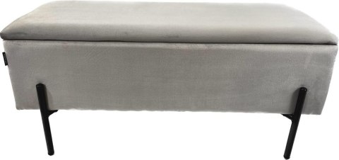 PUFA kufer Lugano LUZZI GREY VELVET 95 PUFA kufer Lugano LUZZI GREY VELVET 95