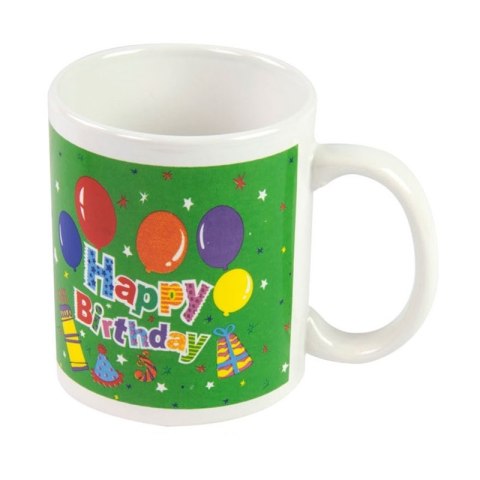 Ceramiczny kubek urodzinowy w pudełku prezentowym 300ml (Zielony) Ceramiczny kubek urodzinowy w pudełku prezentowym 300ml (Zielony)