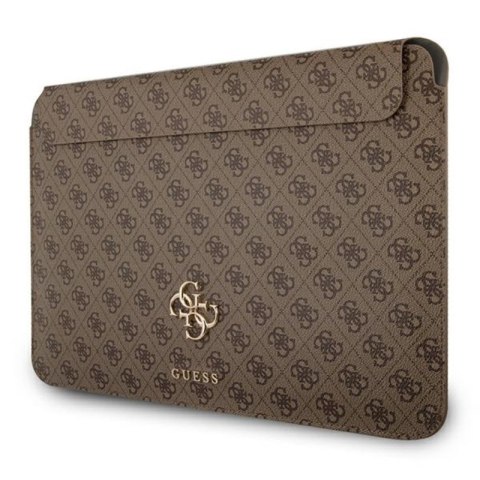 Guess 4G Big Metal Logo Computer Sleeve - Etui na notebooka 13" (brązowy) Guess 4G Big Metal Logo Computer Sleeve - Etui na notebooka 13" (brązowy)