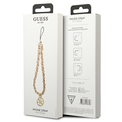 Guess Phone Strap Chain Metal 4G Charms - Zawieszka do telefonu Guess Phone Strap Chain Metal 4G Charms - Zawieszka do telefonu