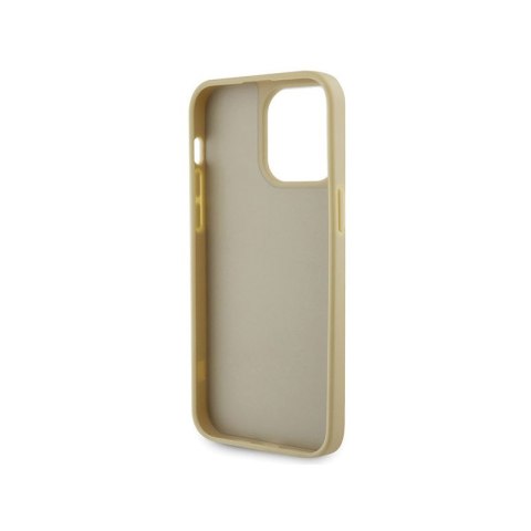 Guess Rhinestone Triangle - Etui iPhone 14 Pro Max (złoty) Guess Rhinestone Triangle - Etui iPhone 14 Pro Max (złoty)