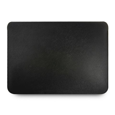 Guess Saffiano Script Computer Sleeve - Etui na notebooka 13" (czarny) Guess Saffiano Script Computer Sleeve - Etui na notebooka 13" (czarny)
