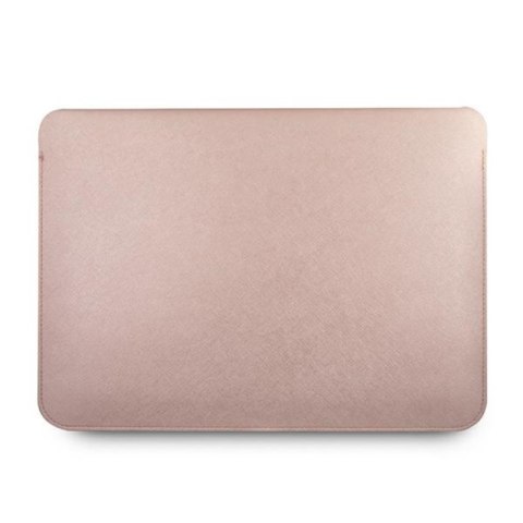 Guess Saffiano Script Computer Sleeve - Etui na notebooka 13" (różowy) Guess Saffiano Script Computer Sleeve - Etui na notebooka 13" (różowy)