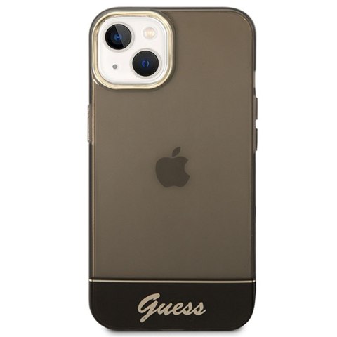 Guess Translucent - Etui iPhone 14 (czarny) Guess Translucent - Etui iPhone 14 (czarny)