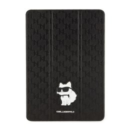 Karl Lagerfeld Folio Magnet Allover Saffiano Monogram NFT Choupette - Etui iPad 10.2