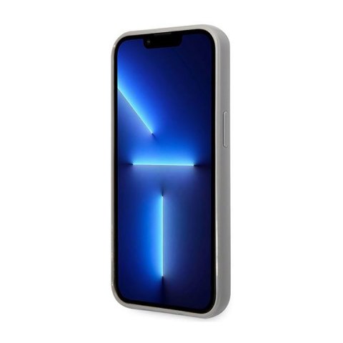 Karl Lagerfeld Monogram Iridescent - Etui iPhone 14 Pro Max (srebrny) Karl Lagerfeld Monogram Iridescent - Etui iPhone 14 Pro Max (srebrny)