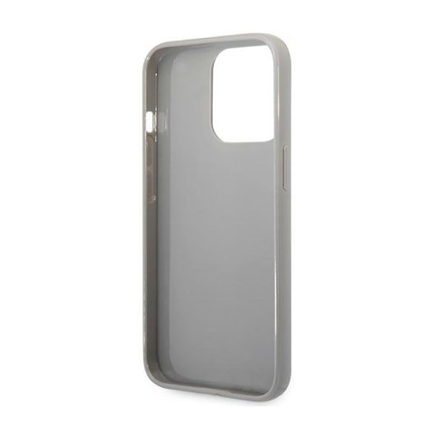 Karl Lagerfeld Monogram Iridescent - Etui iPhone 14 Pro Max (srebrny) Karl Lagerfeld Monogram Iridescent - Etui iPhone 14 Pro Max (srebrny)