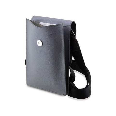 Karl Lagerfeld Saffiano NFT Karl & Choupette - Torba na smartfona i akcesoria (srebrny) Karl Lagerfeld Saffiano NFT Karl & Choupette - Torba na smartfona i akcesoria (srebrny)