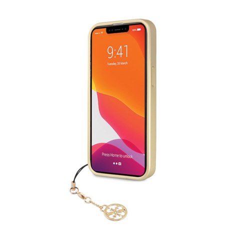 Guess 4G Charms Collection - Etui iPhone 14 Pro Max (szary) Guess 4G Charms Collection - Etui iPhone 14 Pro Max (szary)