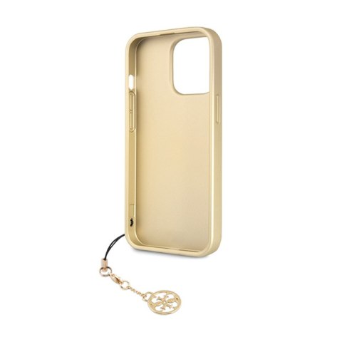 Guess 4G Charms Collection - Etui iPhone 14 Pro Max (szary) Guess 4G Charms Collection - Etui iPhone 14 Pro Max (szary)