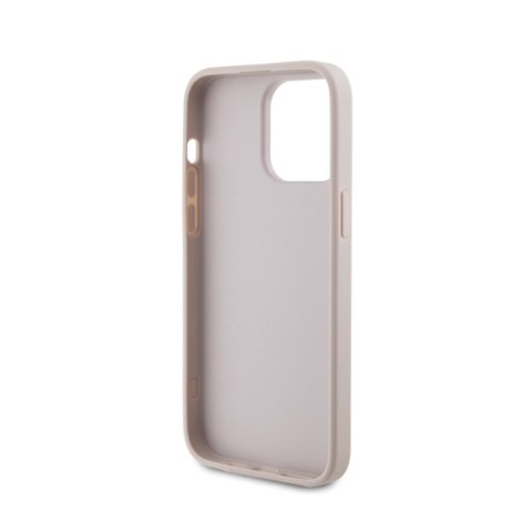 Guess 4G Metal Gold Logo - Etui iPhone 15 Pro Max (różowy) Guess 4G Metal Gold Logo - Etui iPhone 15 Pro Max (różowy)
