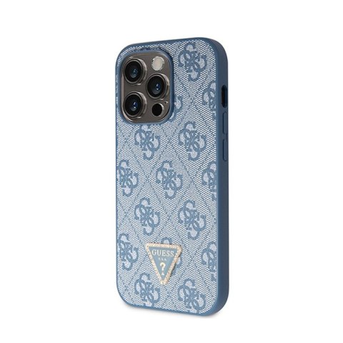 Guess Crossbody 4G Metal Logo - Etui iPhone 15 Pro Max (niebieski) Guess Crossbody 4G Metal Logo - Etui iPhone 15 Pro Max (niebieski)
