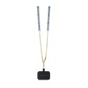 Guess Crossbody 4G Metal Logo - Etui iPhone 15 Pro Max (niebieski)