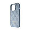 Guess Crossbody 4G Metal Logo - Etui iPhone 15 Pro Max (niebieski)